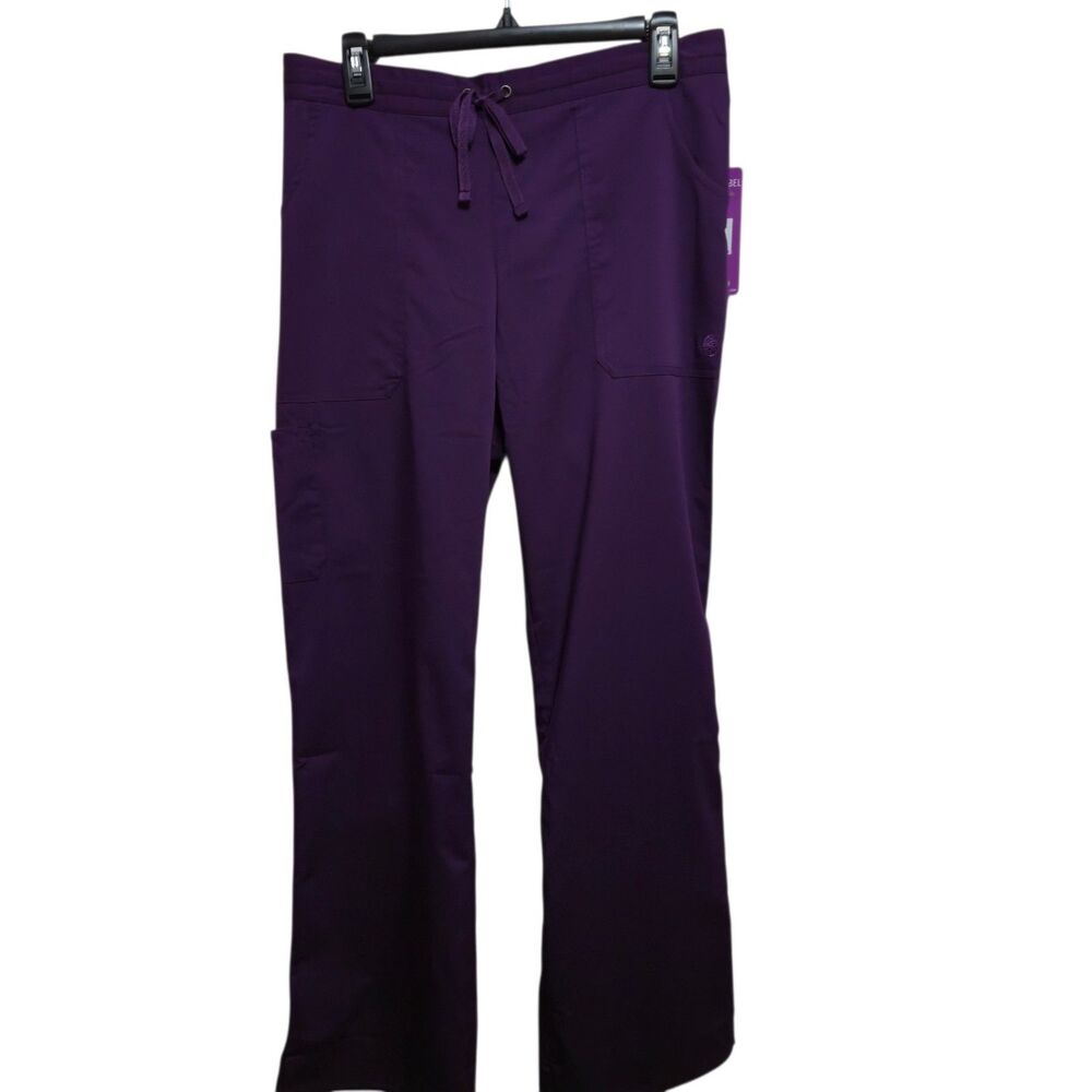 Healing Hands Purple Label Womens Size Medium Tiffany Scrub Pants Purple NEW